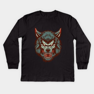 WEREWOLF Kids Long Sleeve T-Shirt